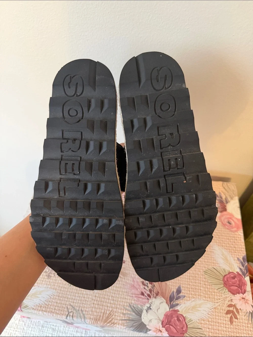 Sorel slide sandals